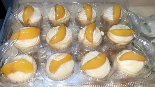 Peach Cobbler Cupcake